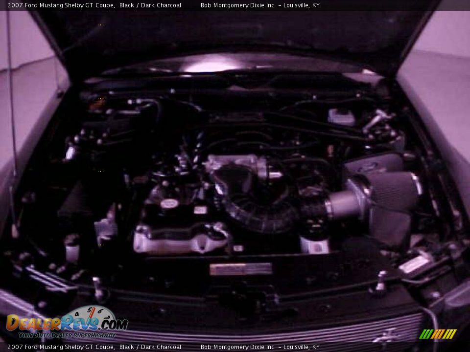 2007 Ford Mustang Shelby GT Coupe Black / Dark Charcoal Photo #21