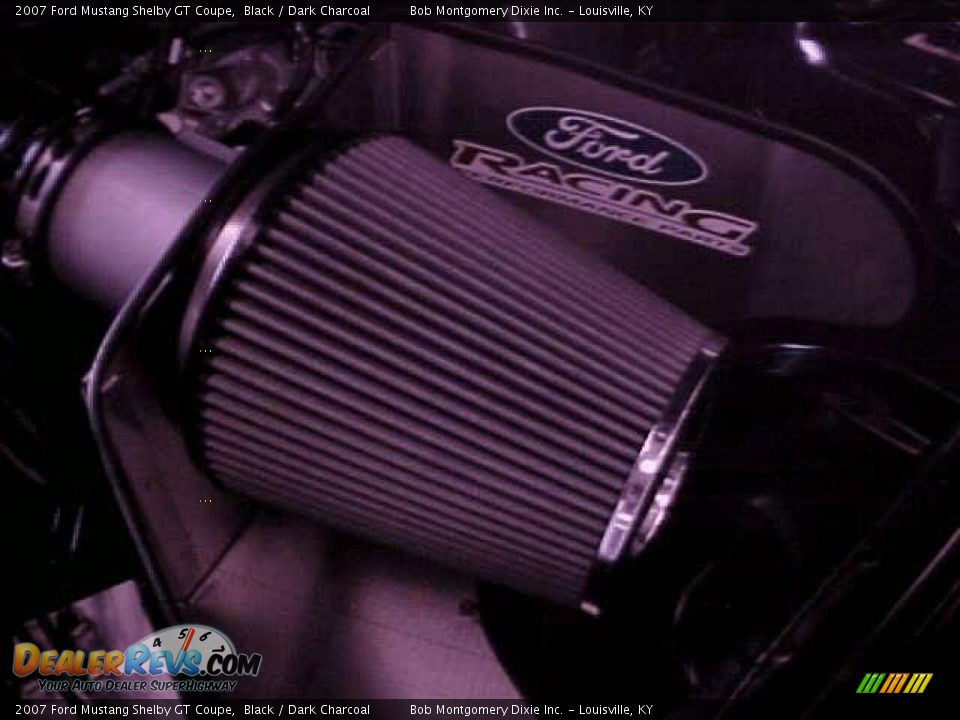 2007 Ford Mustang Shelby GT Coupe Black / Dark Charcoal Photo #22