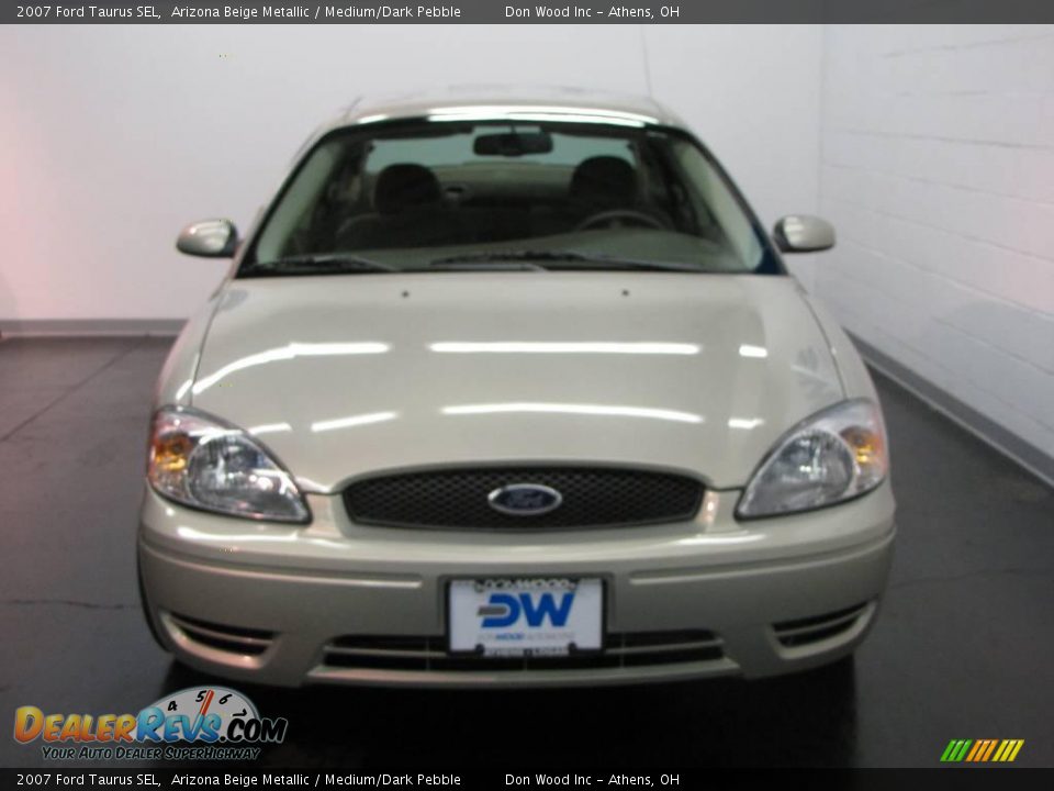 2007 Ford Taurus SEL Arizona Beige Metallic / Medium/Dark Pebble Photo #8