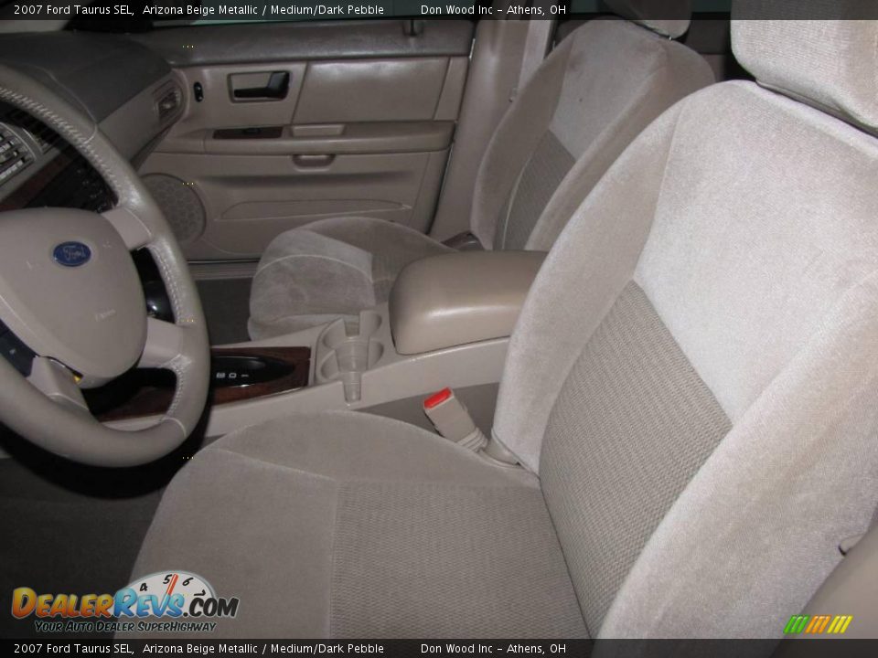 2007 Ford Taurus SEL Arizona Beige Metallic / Medium/Dark Pebble Photo #9
