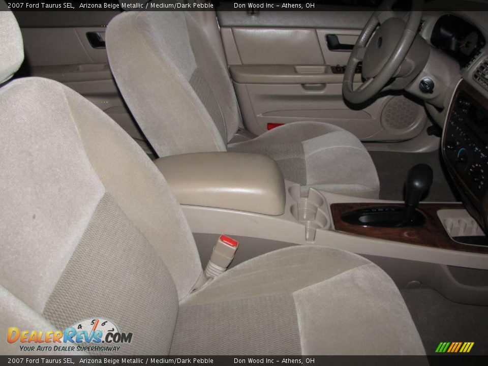 2007 Ford Taurus SEL Arizona Beige Metallic / Medium/Dark Pebble Photo #10