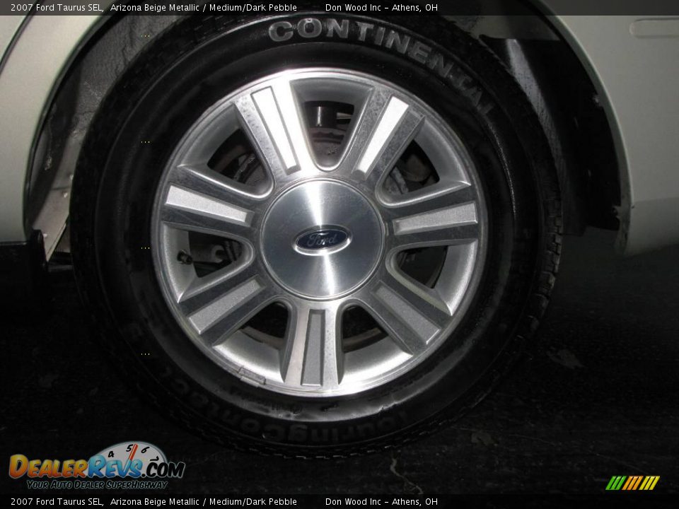 2007 Ford Taurus SEL Arizona Beige Metallic / Medium/Dark Pebble Photo #22