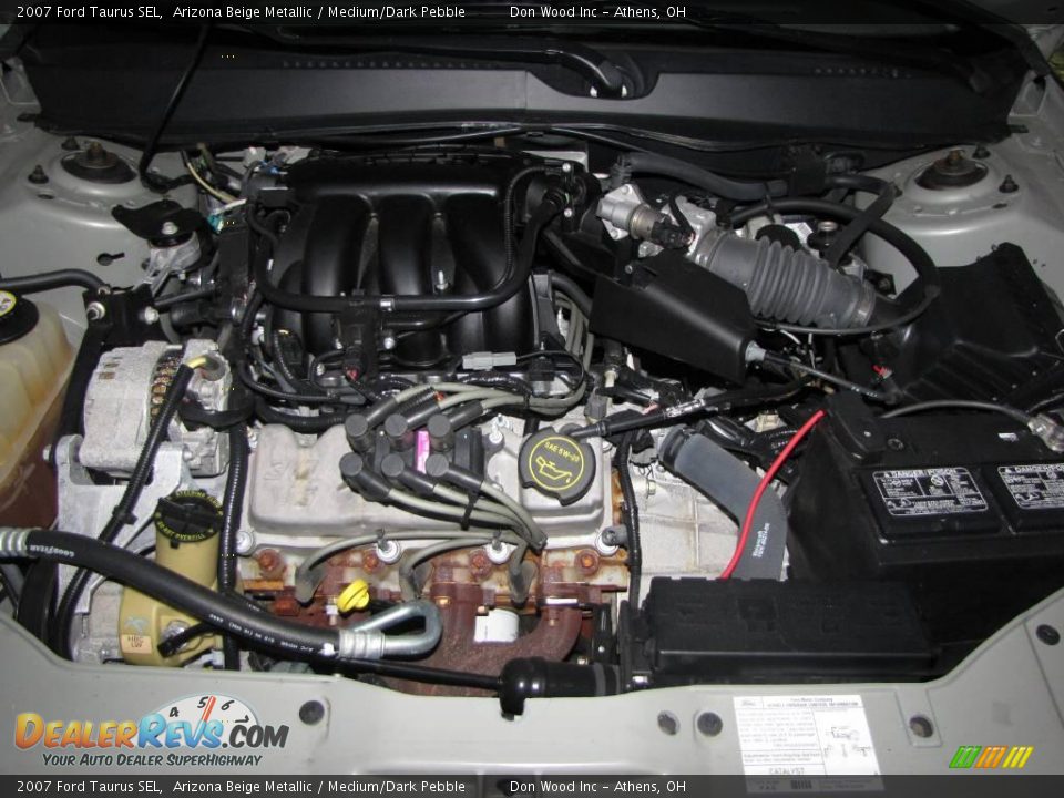 2007 Ford Taurus SEL Arizona Beige Metallic / Medium/Dark Pebble Photo #23