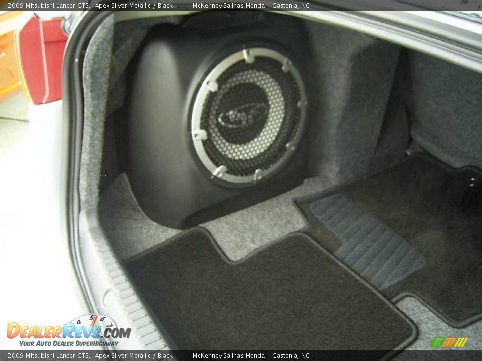 2009 Mitsubishi Lancer GTS Apex Silver Metallic / Black Photo #14