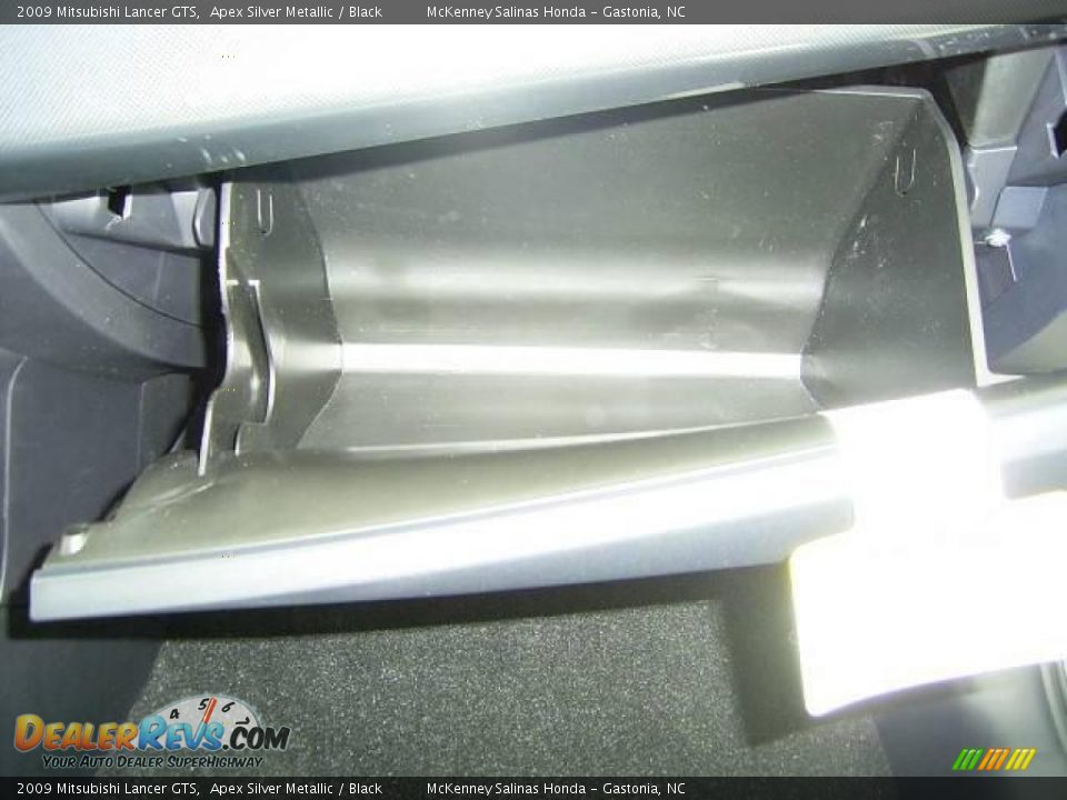 2009 Mitsubishi Lancer GTS Apex Silver Metallic / Black Photo #21