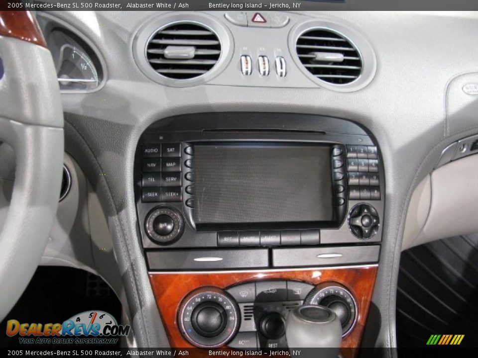2005 Mercedes-Benz SL 500 Roadster Alabaster White / Ash Photo #9