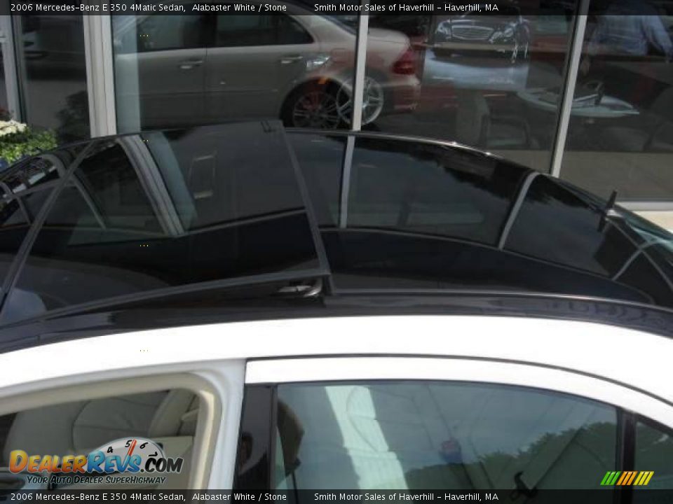 2006 Mercedes-Benz E 350 4Matic Sedan Alabaster White / Stone Photo #7