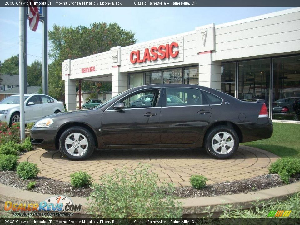 2008 Chevrolet Impala LT Mocha Bronze Metallic / Ebony Black Photo #1