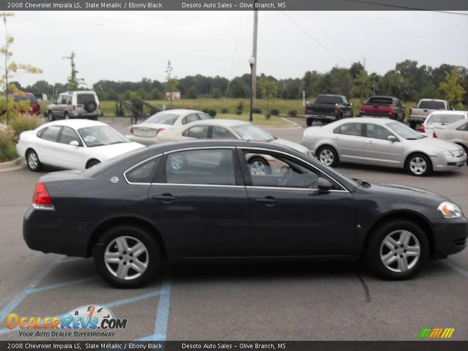 2008 Chevrolet Impala LS Slate Metallic / Ebony Black Photo #5