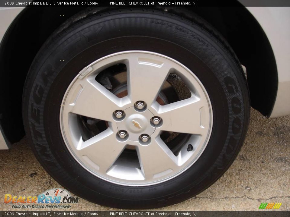 2009 Chevrolet Impala LT Silver Ice Metallic / Ebony Photo #6