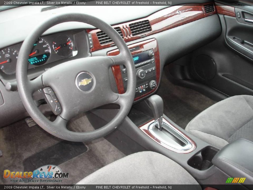 2009 Chevrolet Impala LT Silver Ice Metallic / Ebony Photo #9