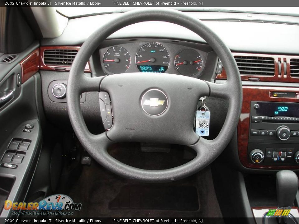 2009 Chevrolet Impala LT Silver Ice Metallic / Ebony Photo #11