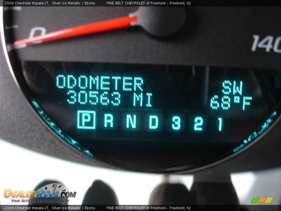 2009 Chevrolet Impala LT Silver Ice Metallic / Ebony Photo #13