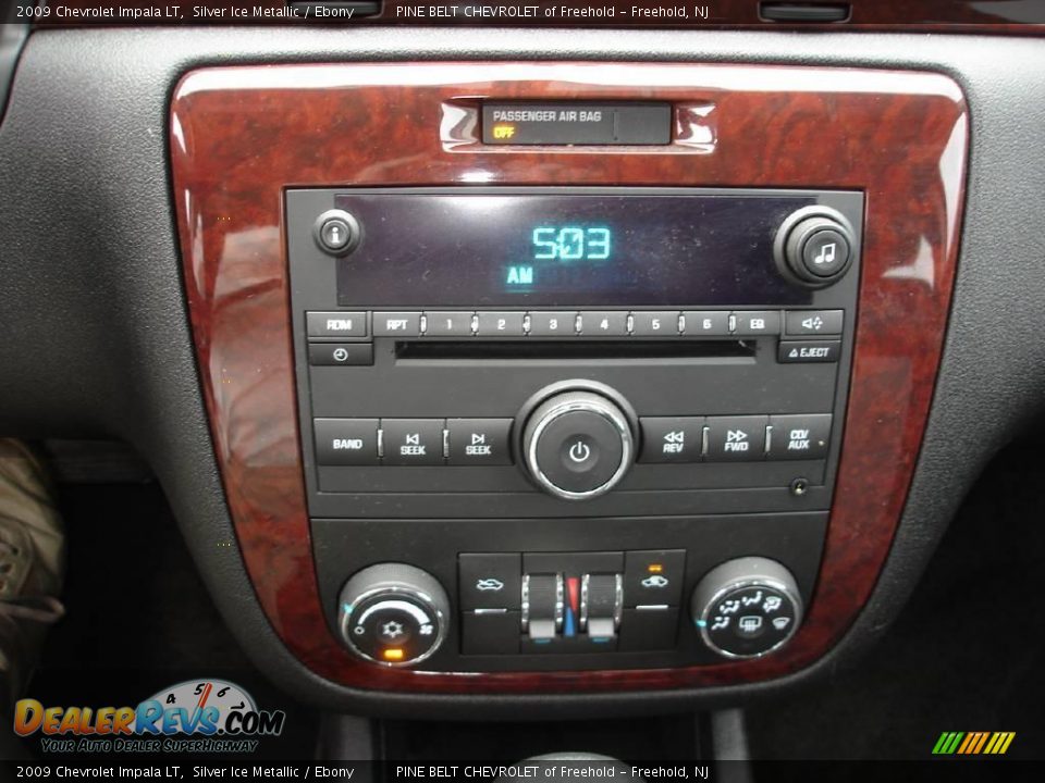 2009 Chevrolet Impala LT Silver Ice Metallic / Ebony Photo #14