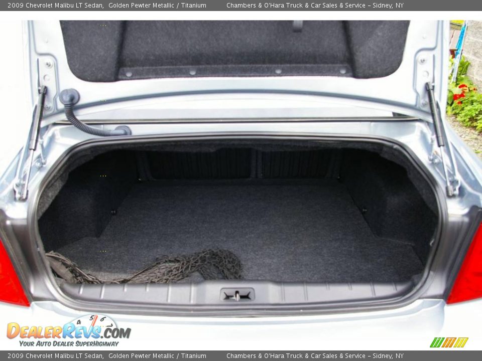 2009 Chevrolet Malibu LT Sedan Golden Pewter Metallic / Titanium Photo #11