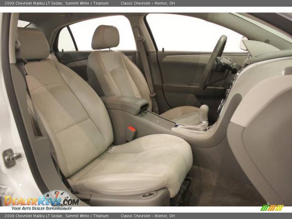 2009 Chevrolet Malibu LT Sedan Summit White / Titanium Photo #15