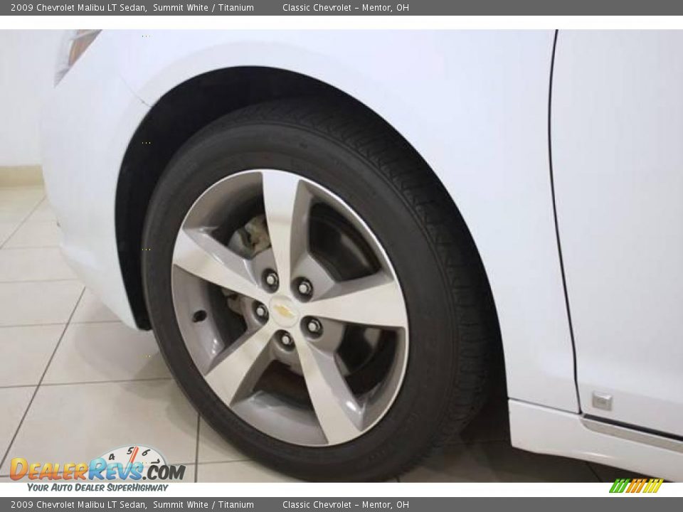 2009 Chevrolet Malibu LT Sedan Summit White / Titanium Photo #20