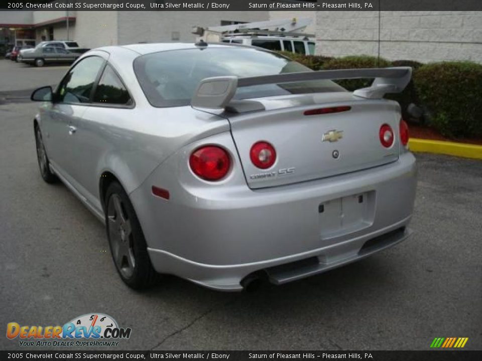 2005 Chevrolet Cobalt SS Supercharged Coupe Ultra Silver Metallic / Ebony Photo #2