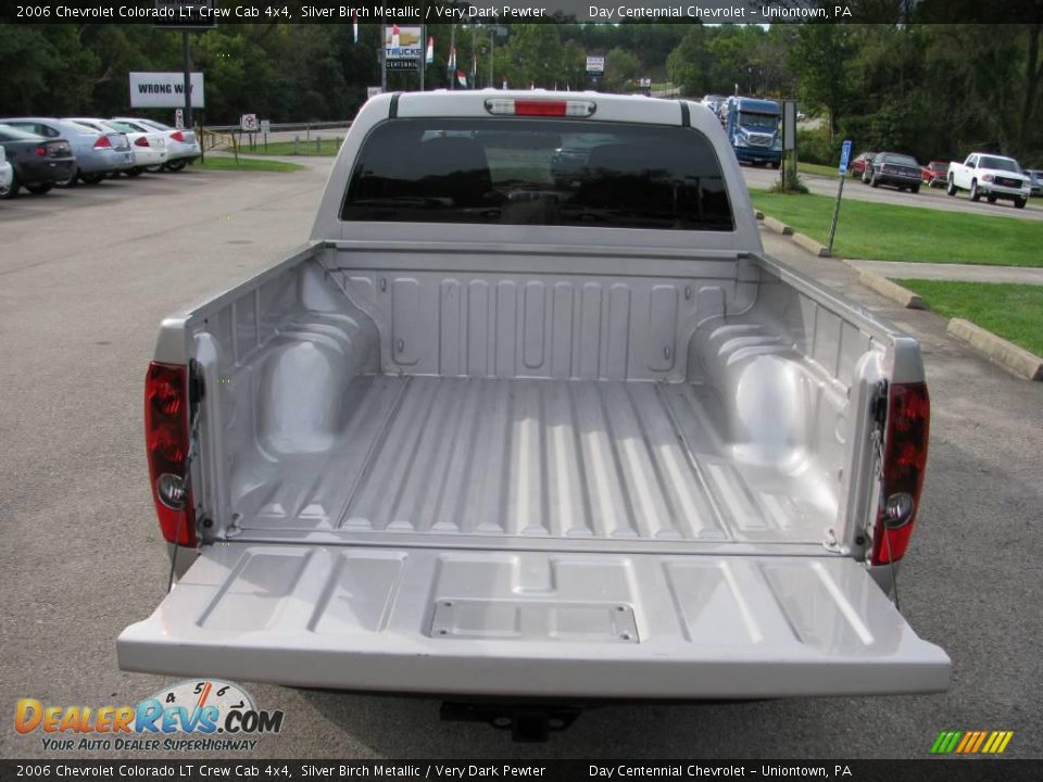 2006 Chevrolet Colorado LT Crew Cab 4x4 Silver Birch Metallic / Very Dark Pewter Photo #5