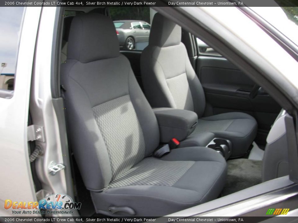 2006 Chevrolet Colorado LT Crew Cab 4x4 Silver Birch Metallic / Very Dark Pewter Photo #7