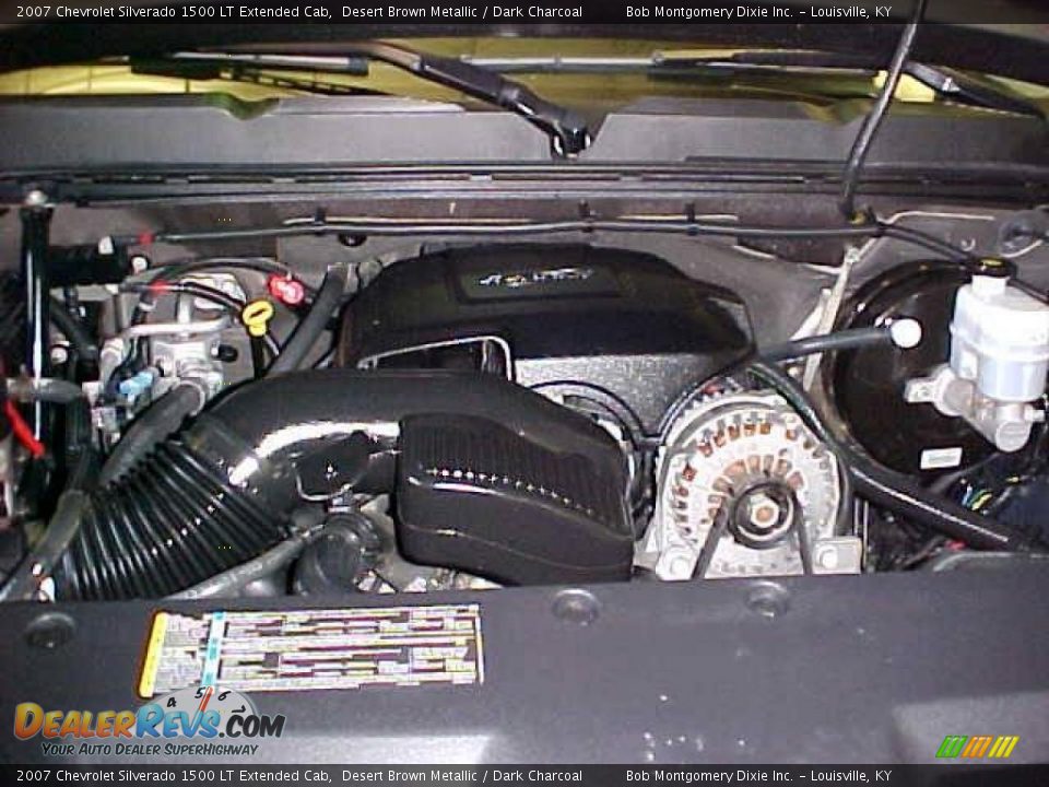2007 Chevrolet Silverado 1500 LT Extended Cab Desert Brown Metallic / Dark Charcoal Photo #5