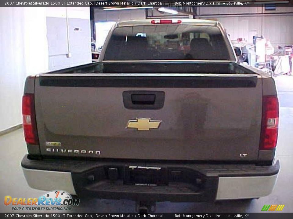 2007 Chevrolet Silverado 1500 LT Extended Cab Desert Brown Metallic / Dark Charcoal Photo #13