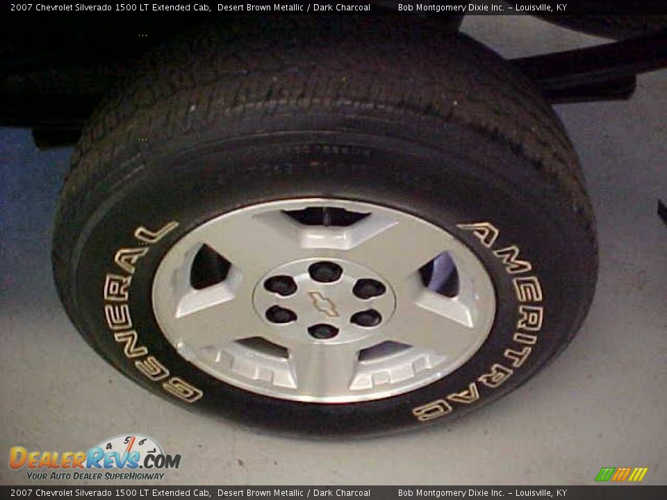 2007 Chevrolet Silverado 1500 LT Extended Cab Desert Brown Metallic / Dark Charcoal Photo #14