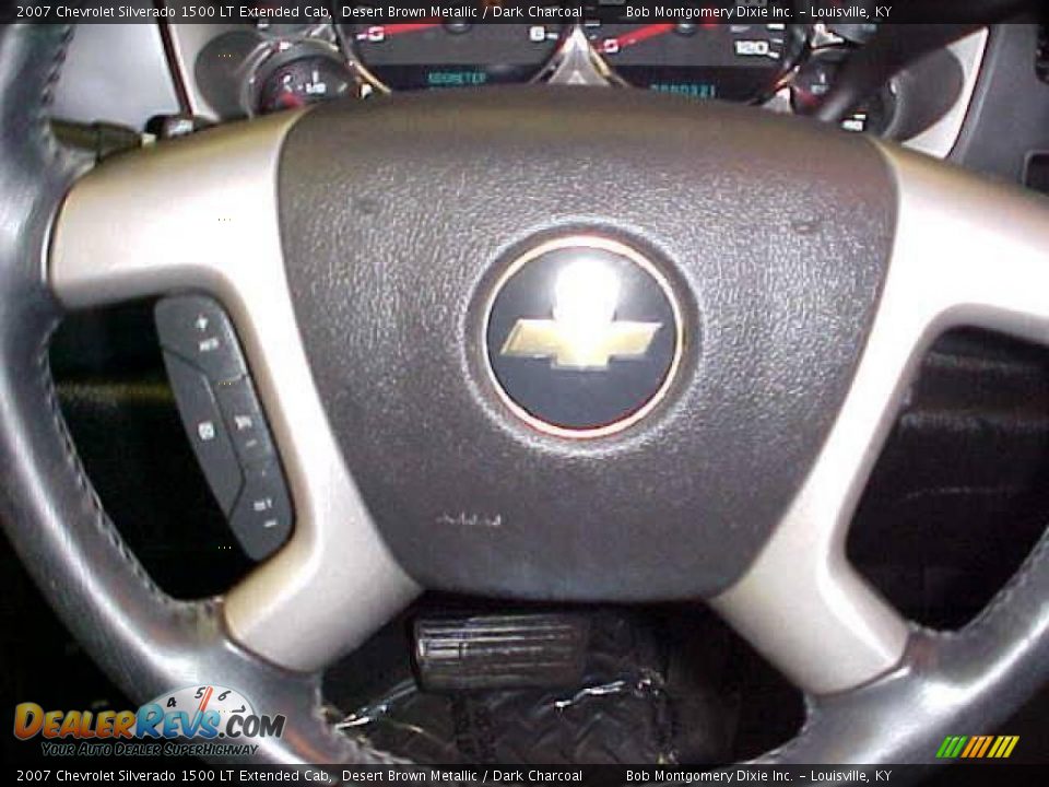 2007 Chevrolet Silverado 1500 LT Extended Cab Desert Brown Metallic / Dark Charcoal Photo #22