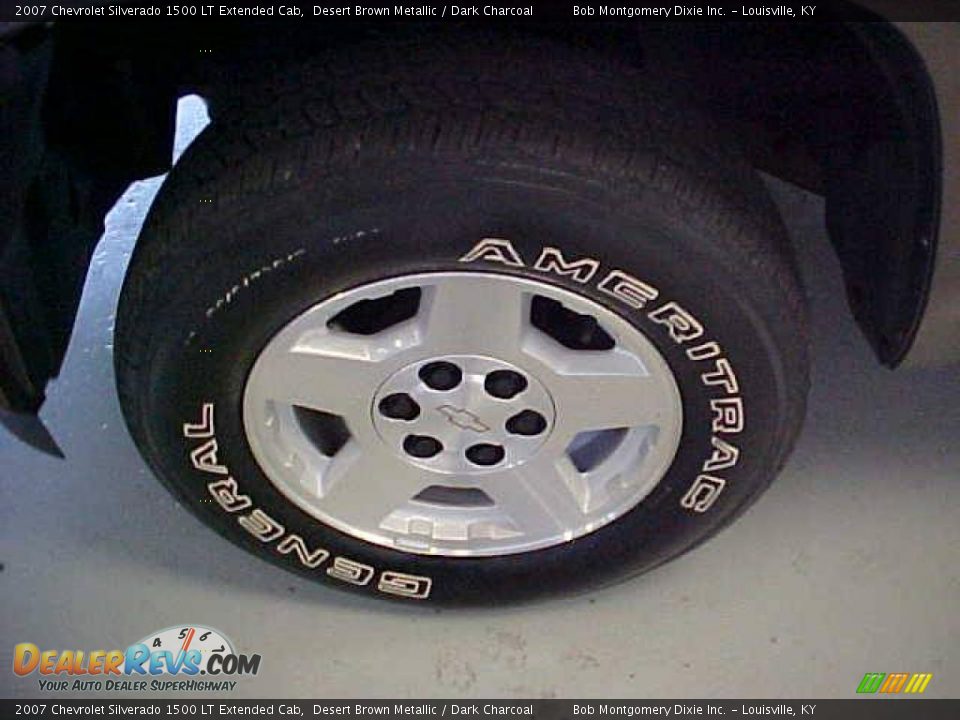 2007 Chevrolet Silverado 1500 LT Extended Cab Desert Brown Metallic / Dark Charcoal Photo #24