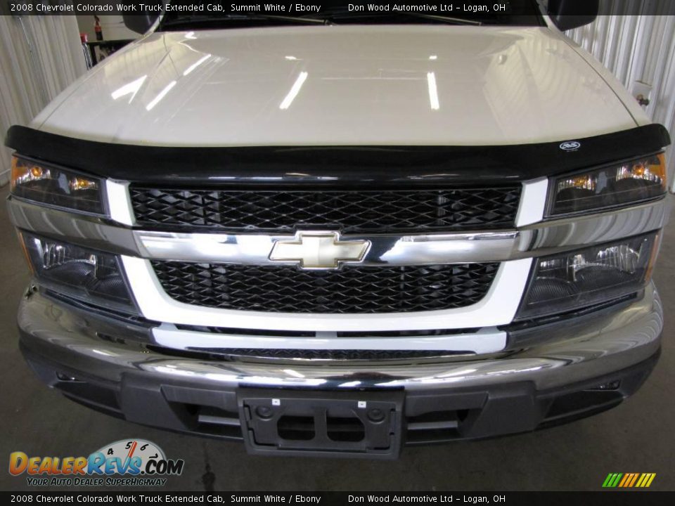 2008 Chevrolet Colorado Work Truck Extended Cab Summit White / Ebony Photo #3