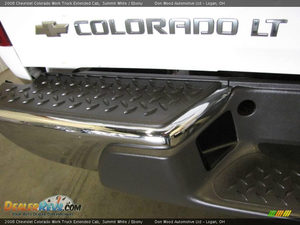 2008 Chevrolet Colorado Work Truck Extended Cab Summit White / Ebony Photo #6
