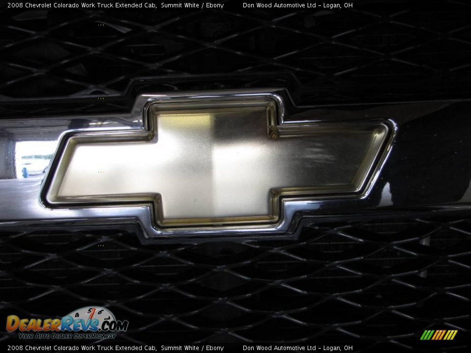 2008 Chevrolet Colorado Work Truck Extended Cab Summit White / Ebony Photo #8
