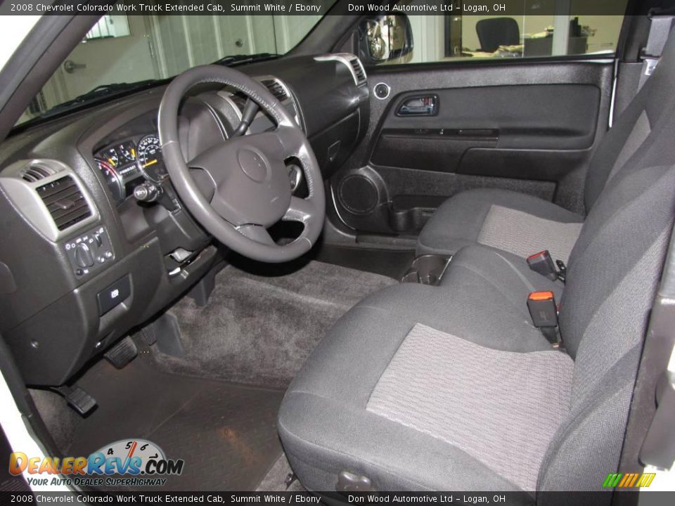 2008 Chevrolet Colorado Work Truck Extended Cab Summit White / Ebony Photo #10