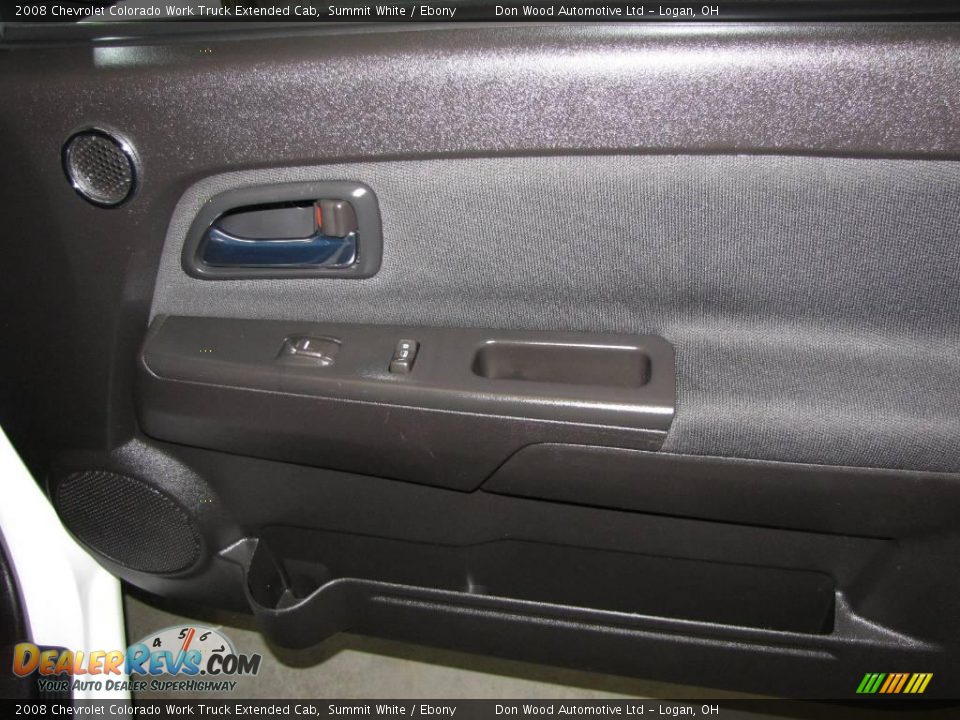 2008 Chevrolet Colorado Work Truck Extended Cab Summit White / Ebony Photo #13