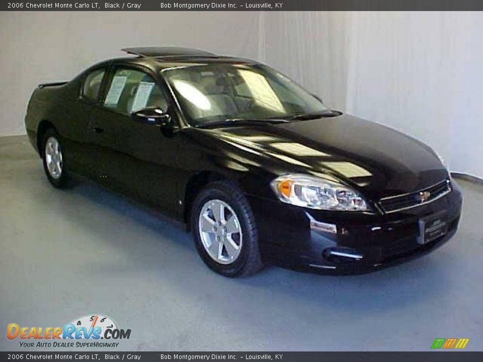 2006 Chevrolet Monte Carlo LT Black / Gray Photo #1