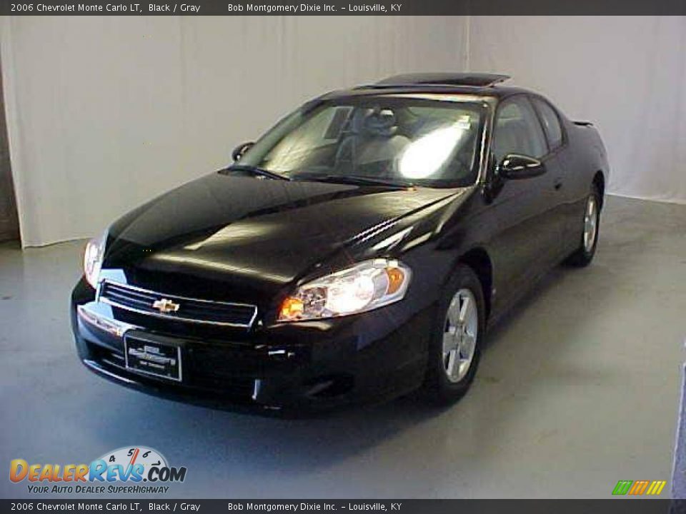 2006 Chevrolet Monte Carlo LT Black / Gray Photo #3
