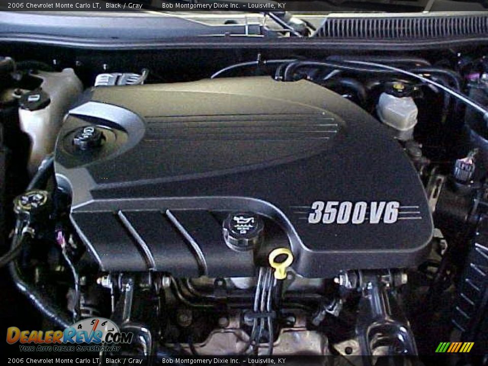 2006 Chevrolet Monte Carlo LT Black / Gray Photo #4