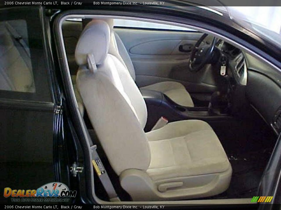 2006 Chevrolet Monte Carlo LT Black / Gray Photo #9