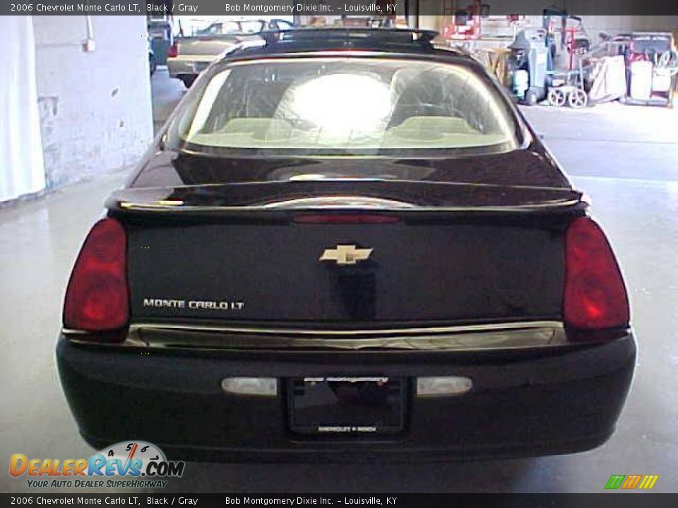 2006 Chevrolet Monte Carlo LT Black / Gray Photo #15