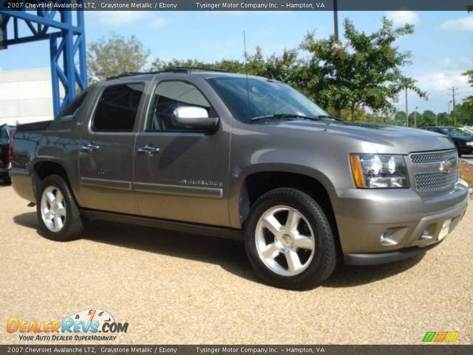 2007 Chevrolet Avalanche LTZ Graystone Metallic / Ebony Photo #8