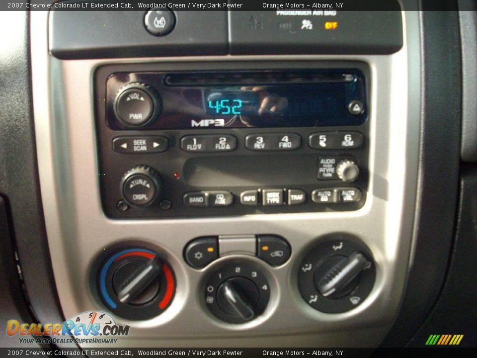 2007 Chevrolet Colorado LT Extended Cab Woodland Green / Very Dark Pewter Photo #6