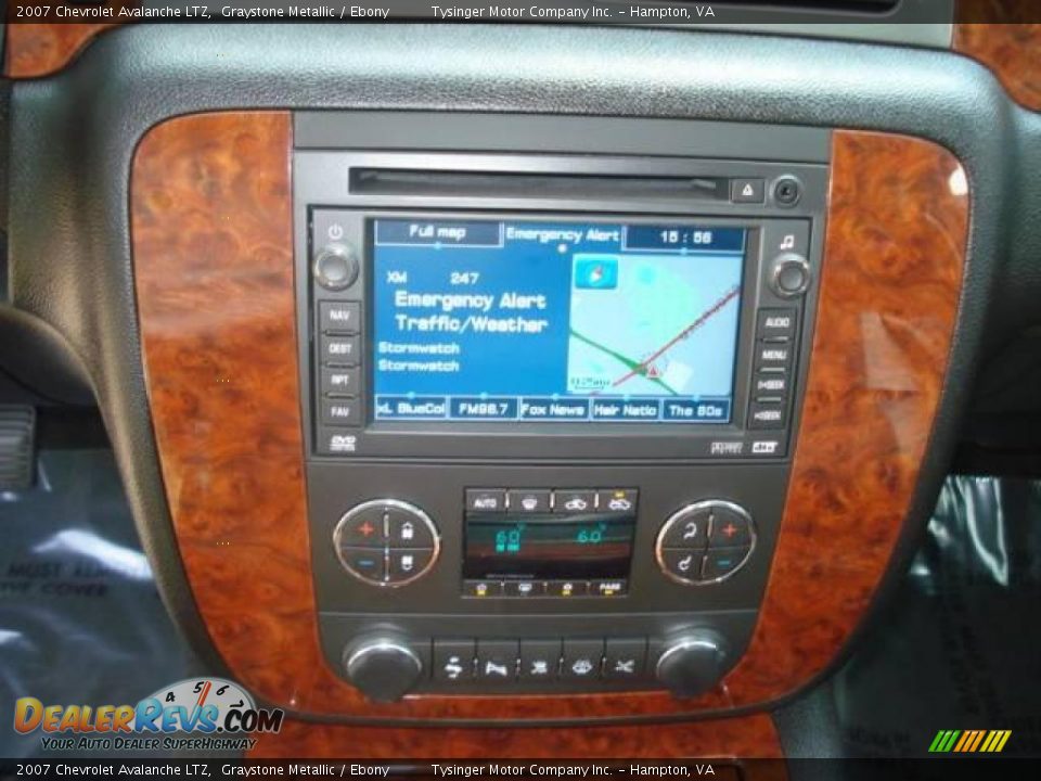 2007 Chevrolet Avalanche LTZ Graystone Metallic / Ebony Photo #22