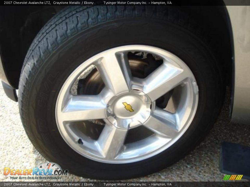 2007 Chevrolet Avalanche LTZ Graystone Metallic / Ebony Photo #27