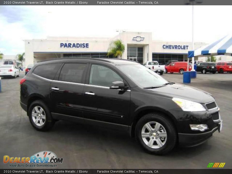 2010 Chevrolet Traverse LT Black Granite Metallic / Ebony Photo #1