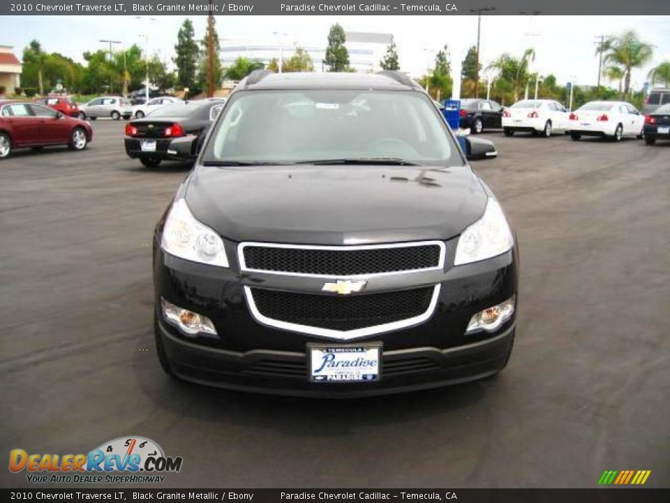 2010 Chevrolet Traverse LT Black Granite Metallic / Ebony Photo #2