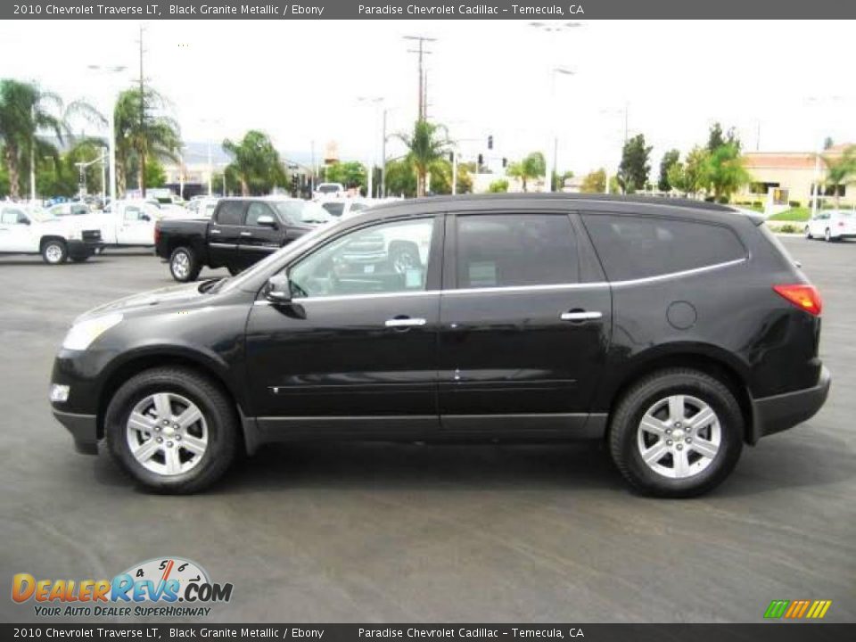 2010 Chevrolet Traverse LT Black Granite Metallic / Ebony Photo #4