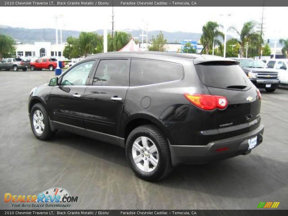 2010 Chevrolet Traverse LT Black Granite Metallic / Ebony Photo #5