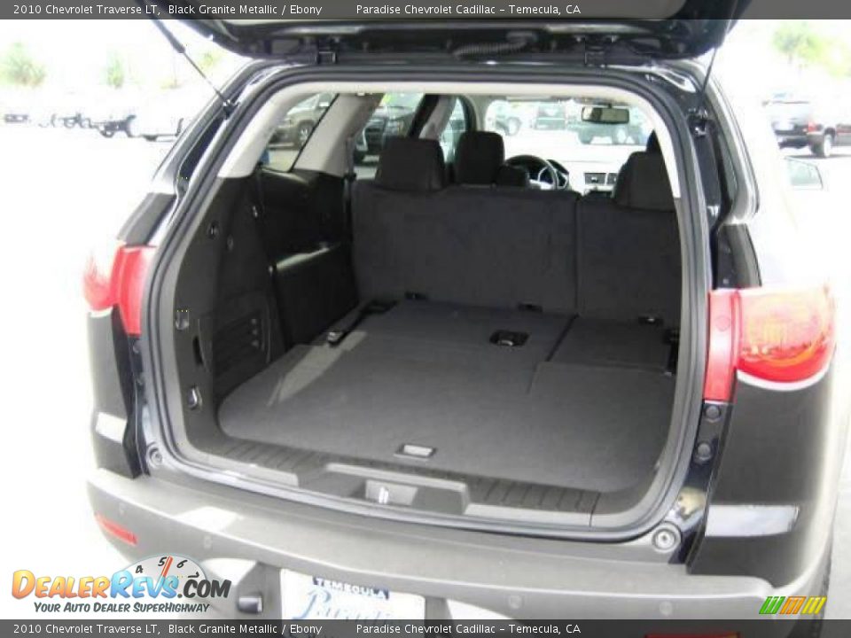 2010 Chevrolet Traverse LT Black Granite Metallic / Ebony Photo #13