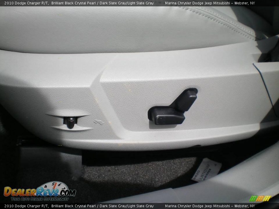 2010 Dodge Charger R/T Brilliant Black Crystal Pearl / Dark Slate Gray/Light Slate Gray Photo #3