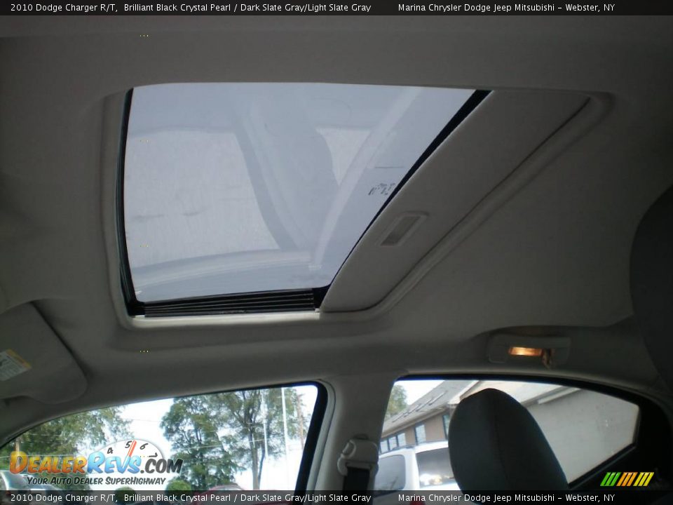 2010 Dodge Charger R/T Brilliant Black Crystal Pearl / Dark Slate Gray/Light Slate Gray Photo #4